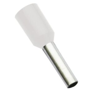 TERMINAL TUBULAR BRANCO HIT00508--1 PIN TUB 0.5MM2 - HELLERMANN