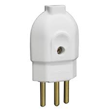PLUG MACHO 2P+T 10A PRETO/BRANCO - 57412902 - TRAMONTINA
