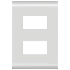 PLACA 4X2 2P AFASTADAS LIZ BRANCA - 57106006 - TRAMONTINA