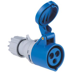 PLUG - TOMADA DE ACOPLAMENTO 2P+T 16A 220-250V 6H - 56255130 - TRAMONTINA