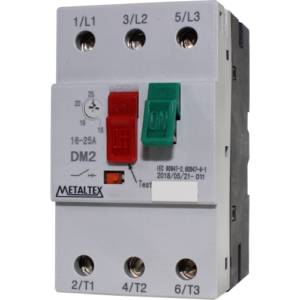 DISJUNTOR MOTOR 16 ~ 25A - DM2-25A - METALTEX