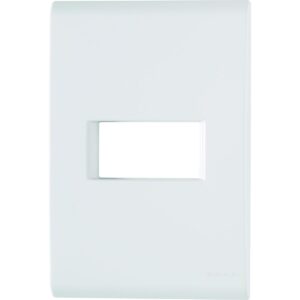 PLACA 4X2 1P HORIZONTAL LIZ BRANCA - 57106004 - TRAMONTINA