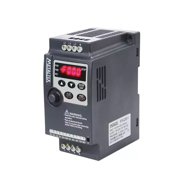 INVERSOR DE FREQUÊNCIA ESCALAR COMPACTO 2HP -220V MONO/TRIFÁSICO - IF10-202-1 - METALTEX