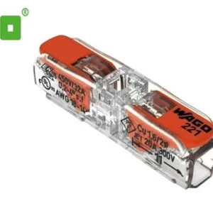 CONECTOR WAGO 4MM IN LINE - 0221-2411