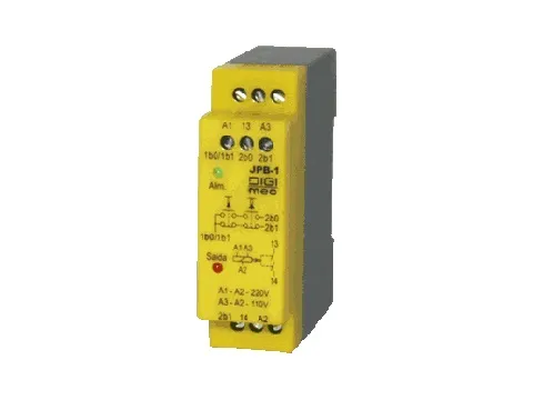 RELÉ DE SEGURANÇA E PARADA DE EMERGENCIA 24VCA-VCC-220VCA DPX-257 - DIGIMEC