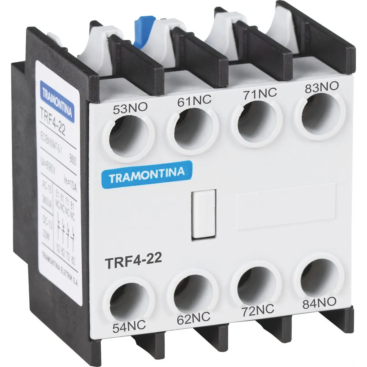 CONTATO AUXILIAR RONTAL - TRF4-22 - 2NA+2NF - TRAMONTINA