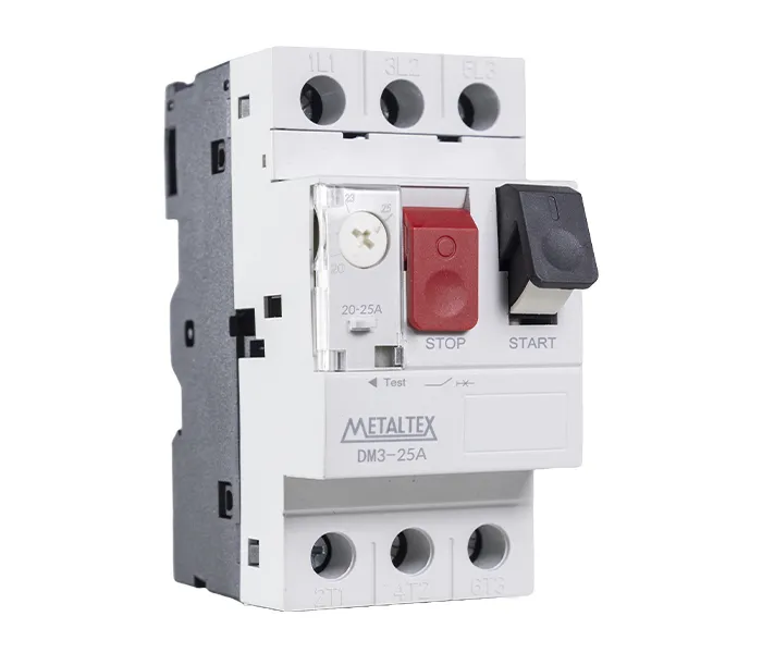 DISJUNTOR MOTOR 20 ~ 25A - DM3-25A - METALTEX
